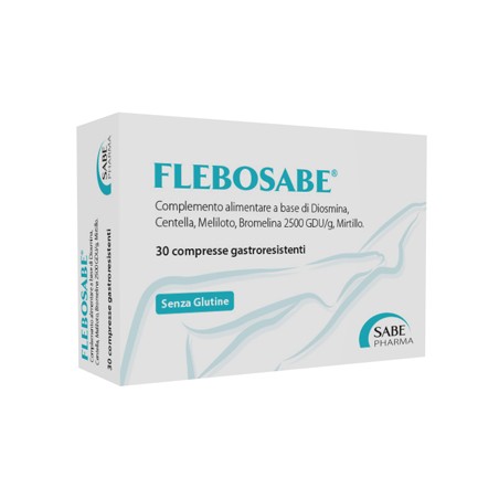 Sabe Pharma S Flebosabe 30 Compresse - Integratori - 975386982 - Sabe Pharma S - € 19,79