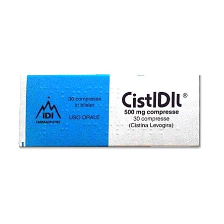 Cistidil 500 mg Per Terapia Dell'Acne 30 Compresse - Farmaci dermatologici - 025733015 - Cistidil - € 18,00