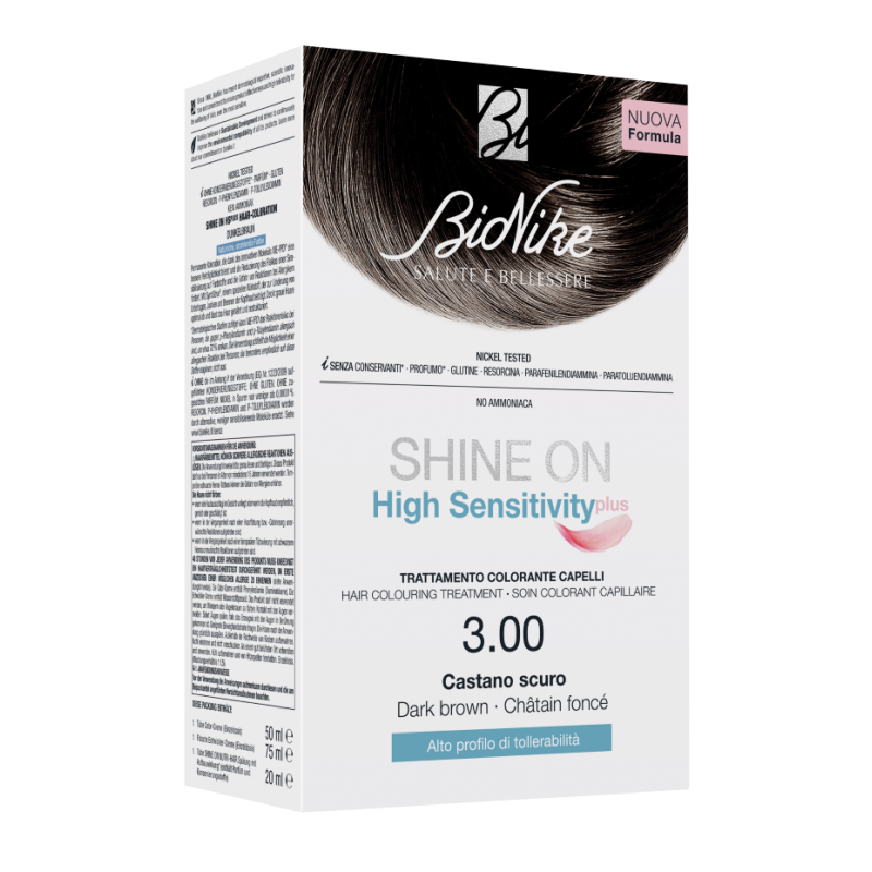 Bionike Shine On Tintura per Capelli Castano Scuro 3,0 75 Ml - Tinte e colorazioni per capelli - 984569893 - BioNike - € 14,47
