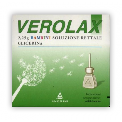 Verolax Bambini Soluzione Rettale Per Stitichezza 6 Microclismi - Farmaci per stitichezza e lassativi - 026525042 - Verolax