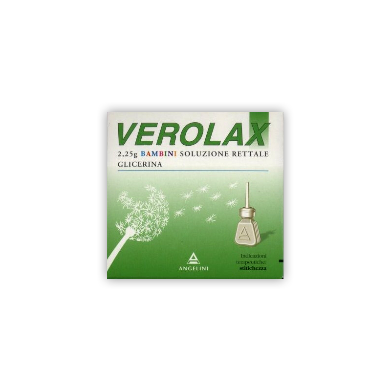 Verolax Bambini Soluzione Rettale Per Stitichezza 6 Microclismi - Farmaci per stitichezza e lassativi - 026525042 - Verolax -...