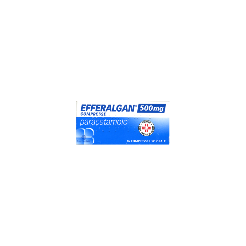 Efferalgan 500 Mg Antipiretico 16 Compresse - Farmaci per dolori muscolari e articolari - 026608125 - Efferalgan - € 4,30