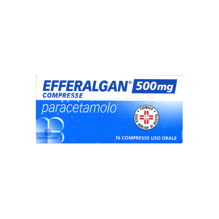 Efferalgan 500 Mg Antipiretico 16 Compresse - Farmaci per dolori muscolari e articolari - 026608125 - Efferalgan - € 4,30