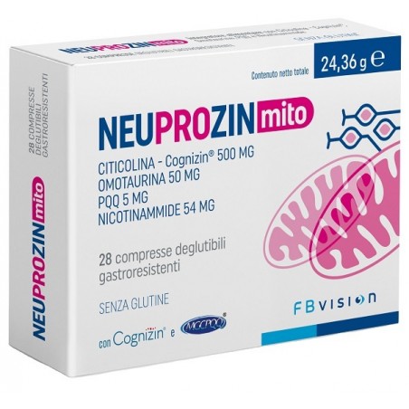 Fb Vision Neuprozin Mito 28 Compresse Gastroresistenti - Vitamine e sali minerali - 941446306 - Fb Vision - € 33,47