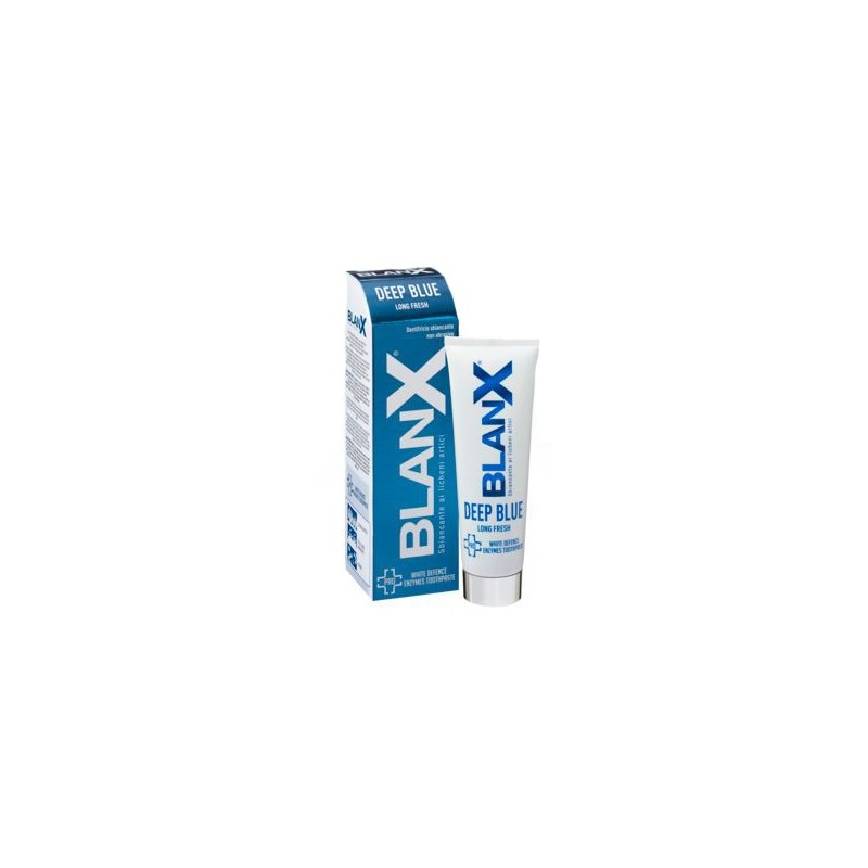 Euritalia Pharma Blanx Deep Blue Dentifricio Sbiancante Non Abrasivo 25 Ml - Dentifrici e gel - 978546430 - Euritalia Pharma ...