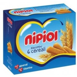 Nipiol Biscottini 6 Cereali 800 G - Biscotti e merende per bambini - 913933863 - Nipiol - € 7,89