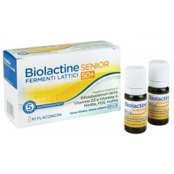 Sella Biolactine Senior 50+ 10 Flaconcini - Integratori di fermenti lattici - 980197279 - Sella - € 10,50