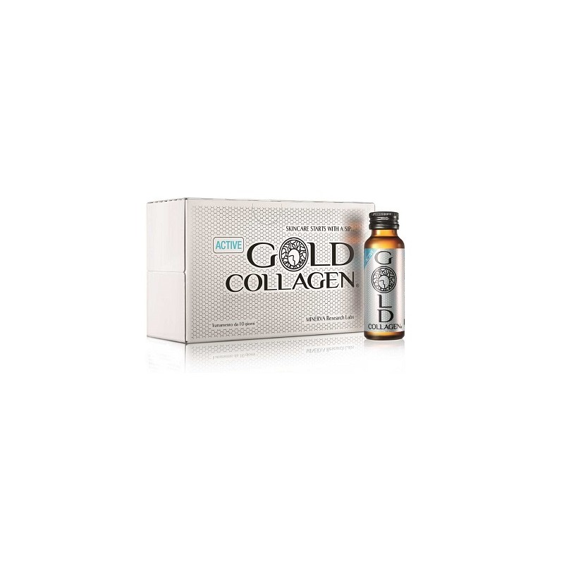 Gold Collagen Active 10 Flaconcini 50 Ml - Integratori di Collagene - 972137588 - Gold Collagen - € 40,63