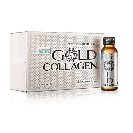 Gold Collagen Active 10 Flaconcini 50 Ml - Integratori di Collagene - 972137588 - Gold Collagen - € 40,63