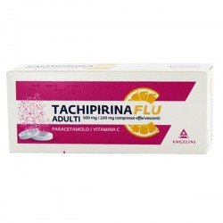 TachipirinaFlu Adulti 500 Mg/200 Mg 12 Compresse Effervescenti - Farmaci per dolori muscolari e articolari - 028818072 - Tach...