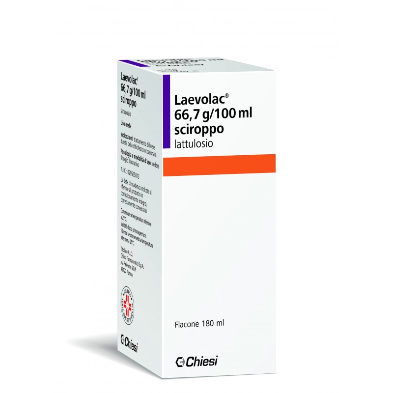 Laevolac 66,7 g/100 Ml Sciroppo Per La Stitichezza 180 Ml - Farmaci per stitichezza e lassativi - 029565013 - Laevolac - € 9,01