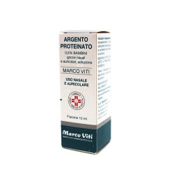 Marco Viti Argento Proteinato 0,5% - 10 Ml - Raffreddore e influenza - 030322010 - Marco Viti - € 4,10