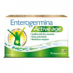 Enterogermina Active Age Equilibrio Intestinale 28 Compresse - Fermenti lattici - 984631960 - Enterogermina - € 15,90