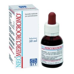 Neomercurocromo Disinfettante Per Ferite Abrasioni e Scottature 50 Ml - Farmaci dermatologici - 032246047 - Sit Laboratorio F...