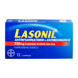 Lasonil Antinfiammatorio e Antireumatico 220 Mg 12 Compresse Rivestite - Farmaci per dolori muscolari e articolari - 03279003...