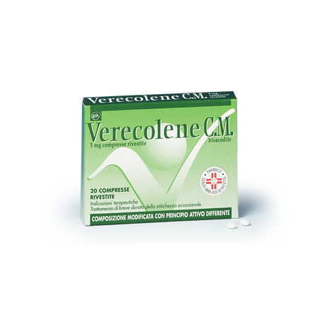 Perrigo Italia Verecolene C.m. 5 Mg Compresse Rivestite - Farmaci per stitichezza e lassativi - 033708013 - Perrigo Italia - ...