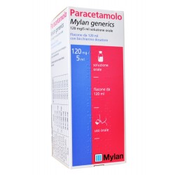Paracetamolo Mylan Generics 120 Mg/5 Ml Soluzione Orale - Farmaci per dolori muscolari e articolari - 035781018 - Mylan - € 4,17