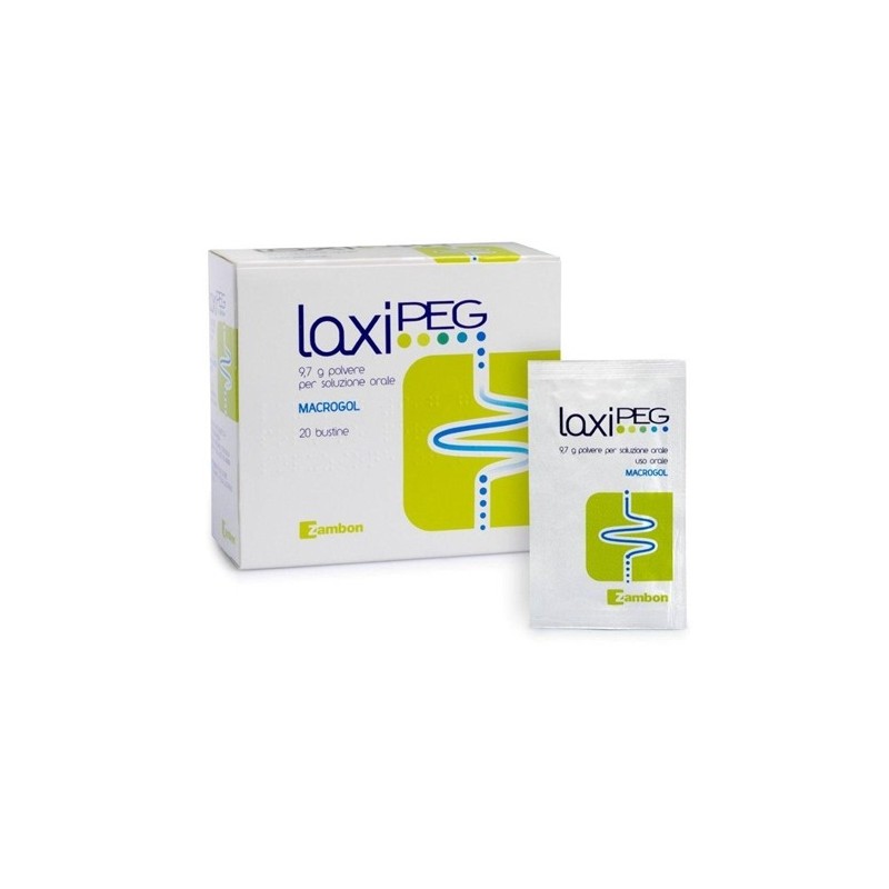 Zambon Laxipeg 9,7G Polvere Per Soluzione Orale Stitichezza 20 Bustine - Farmaci per stitichezza e lassativi - 035953025 - Za...