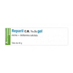 Reparil C.M. 1% + 5% Gel Dolori Muscolari E Articolari 40 G - Antinfiammatori e Analgesici - 036397014 - Reparil - € 5,80
