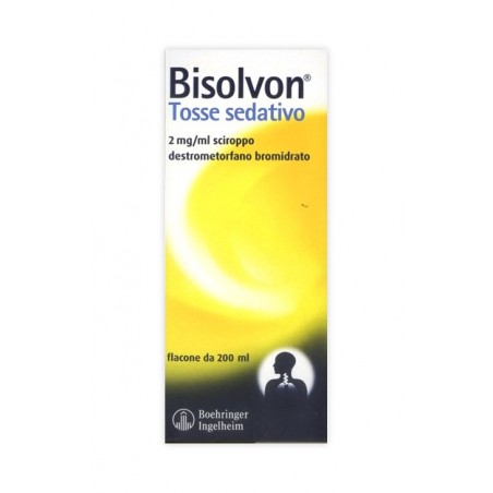 Bisolvon Tosse Secca Sciroppo Sedativo 200 Ml - Farmaci per tosse secca e grassa - 038593012 - Bisolvon - € 7,21