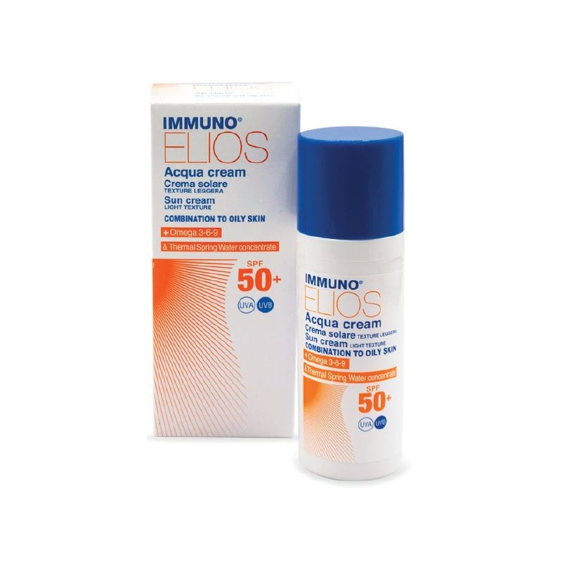 Morgan Immuno Elios Acqua Cream Spf50+ Oily Skin 40 Ml - Solari viso - 982485753 - Morgan - € 14,54