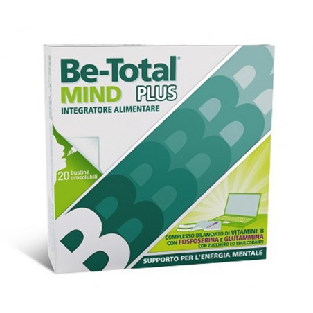 Be-Total Mind Plus Integratore Per Le Prestazioni Mentali 20 Bustine - Integratori per concentrazione e memoria - 931079065 -...