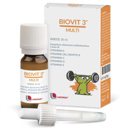 Uriach Italy Biovit 3 Multi Gocce 30 Ml - Vitamine e sali minerali - 947455958 - Uriach Italy - € 9,82