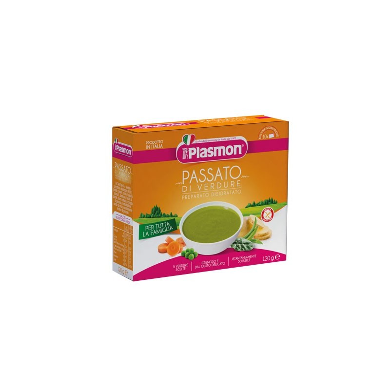 Plasmon Passato di Verdura Disidratato 10 Buste Da 12 G - Alimentazione e integratori - 920025018 - Plasmon - € 6,30