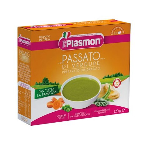 Plasmon Passato di Verdura Disidratato 10 Buste Da 12 G - Alimentazione e integratori - 920025018 - Plasmon - € 6,30