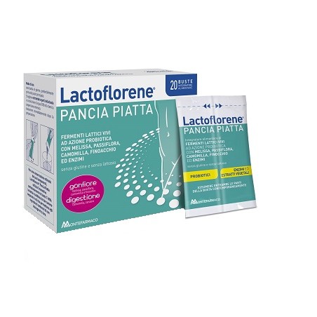 Lactoflorene Pancia Piatta Equilibrio Intestinale 20 Bustine - Integratori di fermenti lattici - 985771777 - Lactoflorene - €...