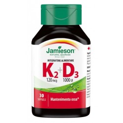 Biovita Jamieson K2+d3 30 Perle - Integratori per dolori e infiammazioni - 975404233 - Biovita - € 20,74