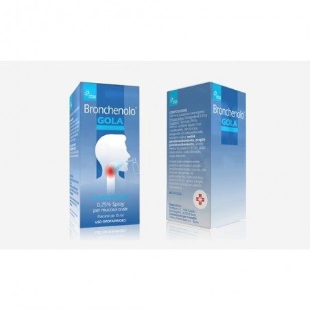 Perrigo Italia Bronchenolo Gola - Raffreddore e influenza - 041515026 - Bronchenolo - € 6,16