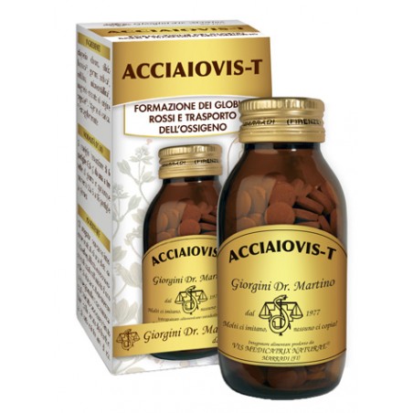 Dr. Giorgini Ser-vis Acciaiovis-t 60 Pastiglie - Integratori prenatali e postnatali - 978573677 - Dr. Giorgini - € 16,55