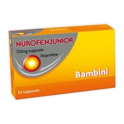 Nurofen Junior 125 Mg Supposte Bambini 10 Pezzi - Farmaci per bambini - 041610027 - Nurofen - € 8,50