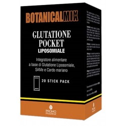 Promopharma Botanicalmix Glutatione Pocket Liposomiale 20 Stick Da 2 G - Integratori per apparato digerente - 985512312 - Pro...