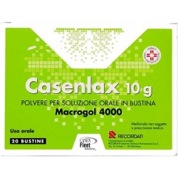 Casen Recordati Sl Casenlax 10 G Polvere Per Soluzione Orale In Bustina - Farmaci per stitichezza e lassativi - 042583029 - C...