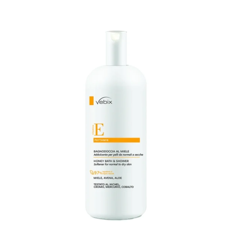 Vebix Phytamin E Bagnodoccia al Miele Addolcente 1000 Ml Vebix - 1