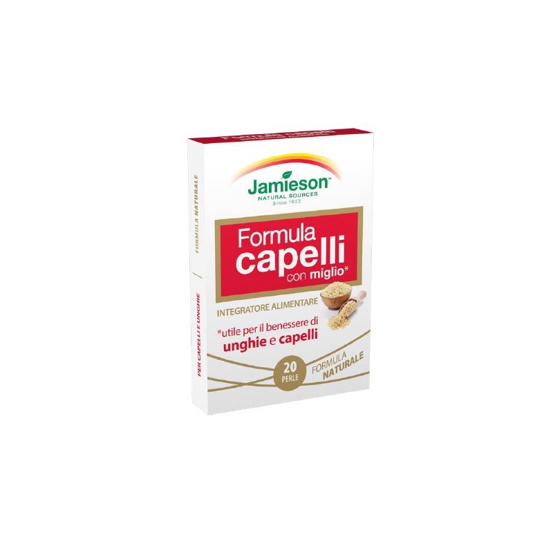 Biovita Jamieson Formula Capelli 20 Perle - Integratori per pelle, capelli e unghie - 923304897 - Biovita - € 10,91