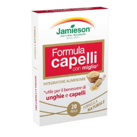 Biovita Jamieson Formula Capelli 20 Perle - Integratori per pelle, capelli e unghie - 923304897 - Biovita - € 10,91