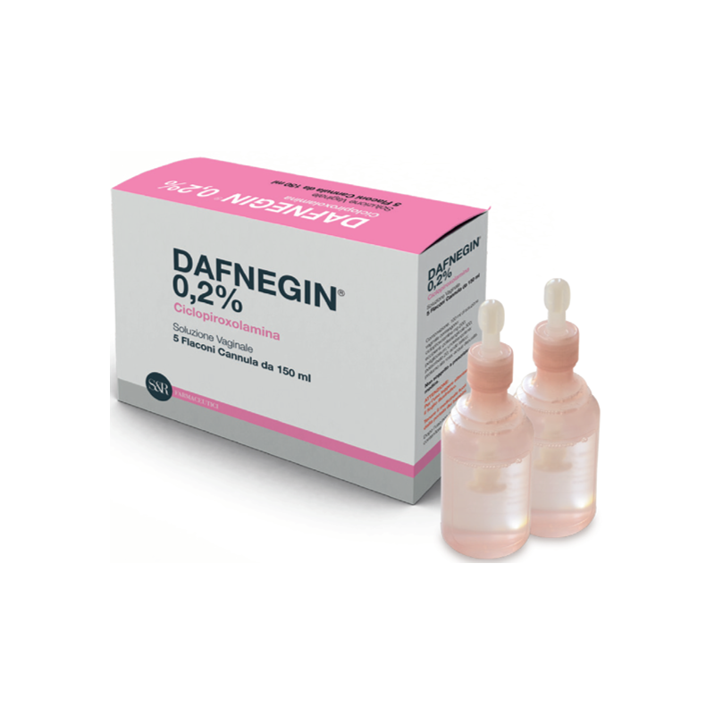 Dafnegin 0,2% Soluzione Vaginale per Candida 5 Flaconi da 150 Ml - Farmaci ginecologici - 025217136 - S&r Farmaceutici - € 20,09