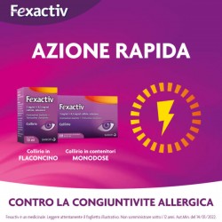 Fexactiv Collirio Per Allergie E Infiammazione 10 Ml - Gocce oculari - 043904022 - Fexactiv - € 7,71