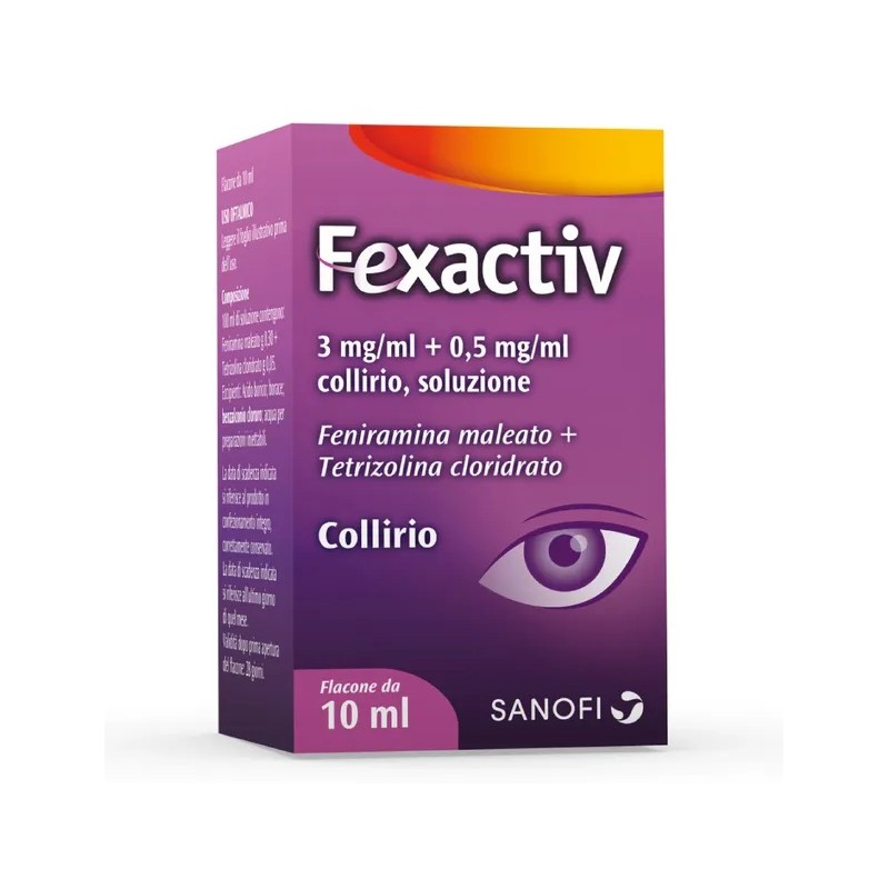 Fexactiv Collirio Per Allergie E Infiammazione 10 Ml - Gocce oculari - 043904022 - Fexactiv - € 7,71