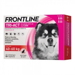 Frontline Tri-Act Spot-On Antiparassitario per Cani 40-60 Kg 6 pipette Frontline - 6