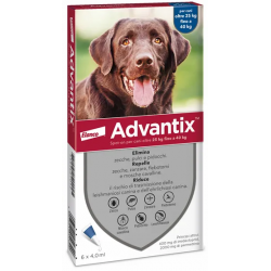 Advantix Antiparassitario Spot-On Cani da 25-40 Kg 6 pipette - Prodotti per cani - 103627042 - Advantix - € 42,29