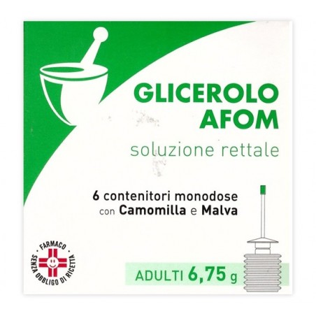 Aeffe Farmaceutici Glicerolo Afom - Farmaci per stitichezza e lassativi - 029916083 - Aeffe Farmaceutici - € 3,07