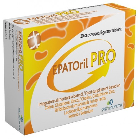 Deltha Pharma Epatoril Pro 20 Capsule - Integratori per apparato digerente - 986117339 - Deltha Pharma - € 18,87