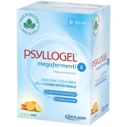 Psyllogel Megafermenti 6 Gusto Ace Integratore Probiotici 20 Bustine - Integratori di fermenti lattici - 985511411 - Psylloge...