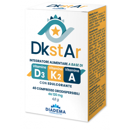 Diadema Farmaceutici Dkstar 40 Compresse Diadema Farmaceutici - 1 Diadema Farmaceutici Dkstar 40 Compresse Diadema Farmaceutici - 1