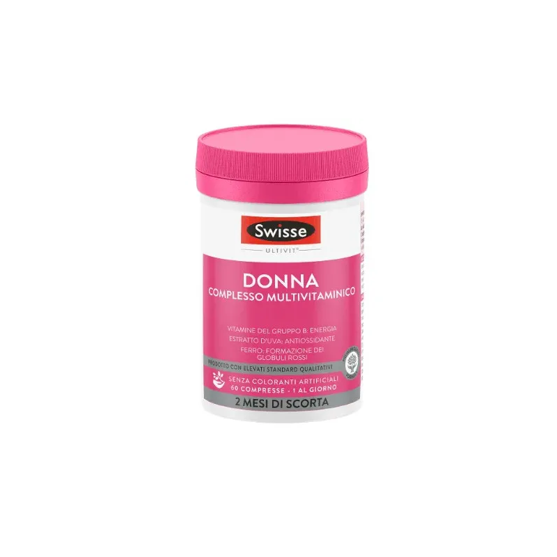 Swisse Donna Complesso Multivitaminico 60 Capsule - Integratori multivitaminici - 984998827 - Swisse - € 18,64