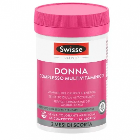 Swisse Donna Complesso Multivitaminico 60 Capsule - Integratori multivitaminici - 984998827 - Swisse - € 19,85